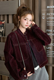 【现货】秋天丝绒牛仔外套2B175-8326-P135控188，女装短外套，浙宝229
