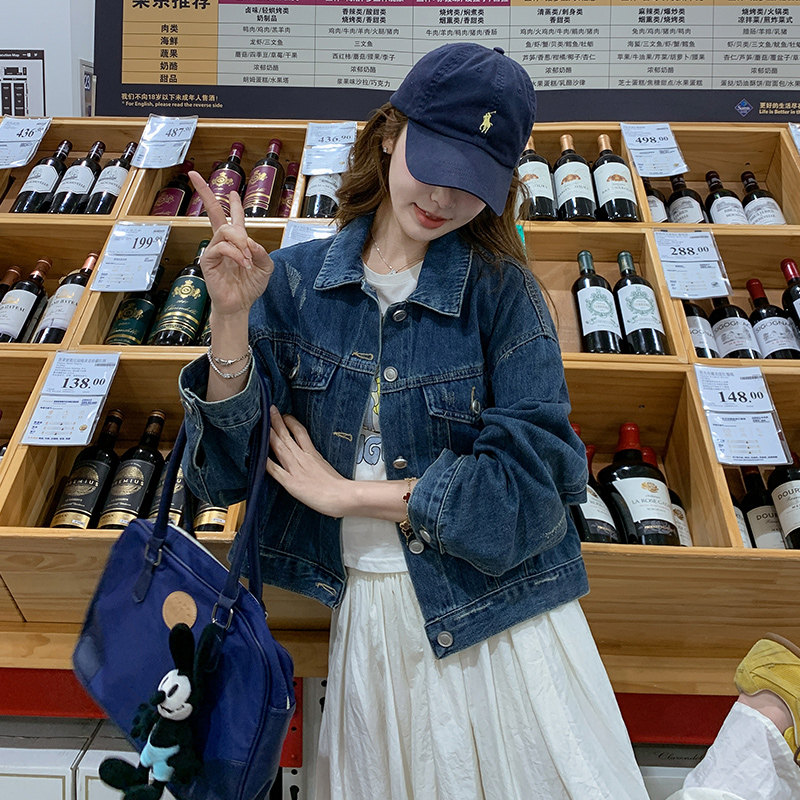 【现货】25年春牛仔外套2B175-8329-P145控218,女装短外套,浙宝229