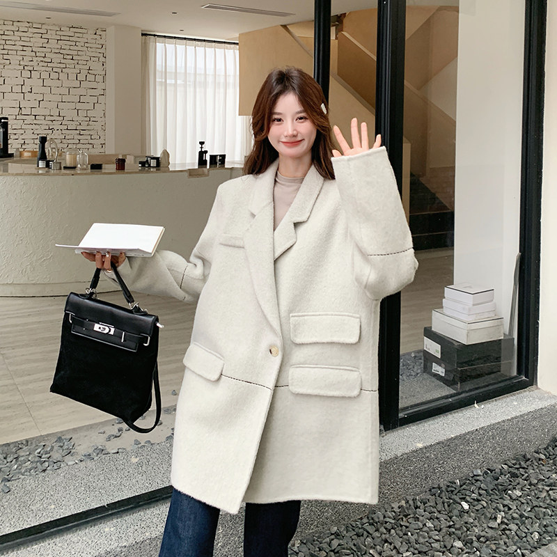 【现货】很特别的西装双面呢2B175-8315-P265控388,女装毛呢外套,浙宝229