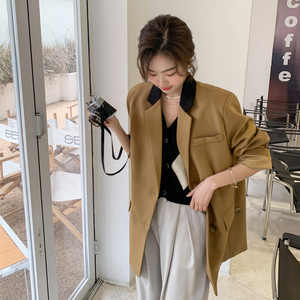 独特漂亮休闲西装外套女春秋2025超火好看炸街高级感小众韩版西服图片