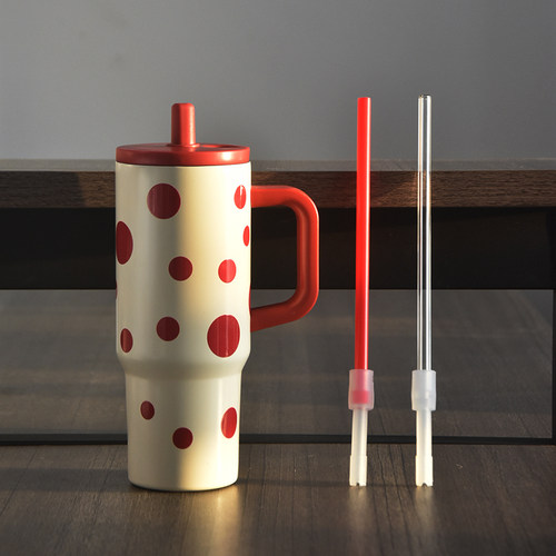 保温杯吸管8mm伸缩玻璃吸管折尾