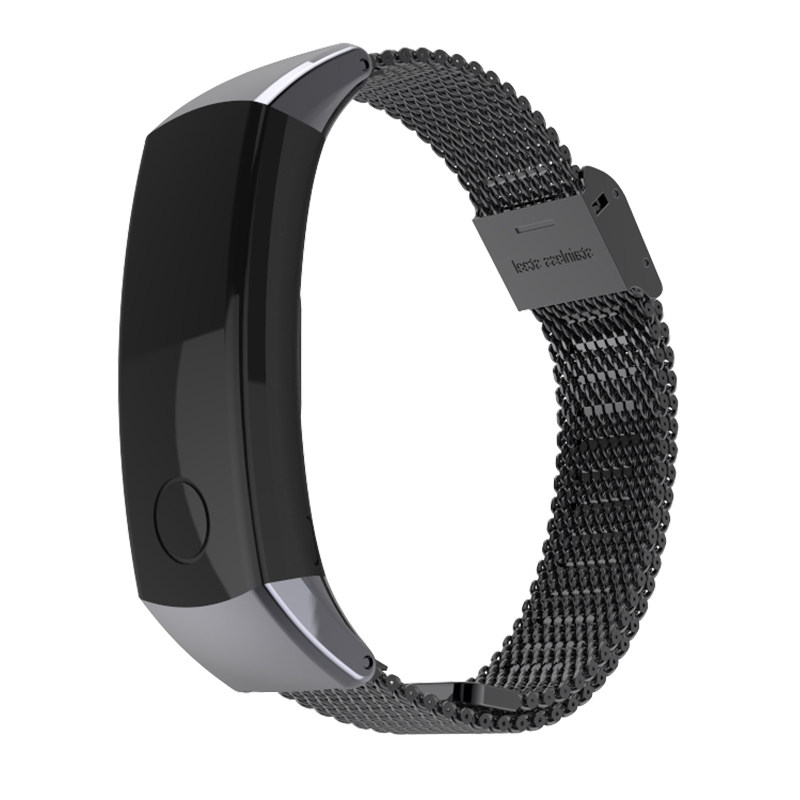 MIBUS는 HUAWEI HONOR BAND 3 시계 스트랩 금속 실리콘 가죽 교체 밴드 HONORBAND3 손목 스트랩에 적합합니다