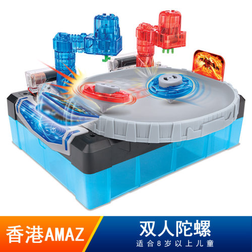 amazingtoys科学实验科技小制作STEM科教科普DIY益智玩具双人陀螺