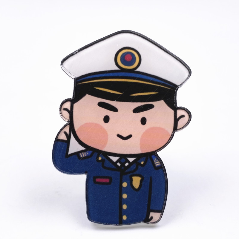 送给消防员叔叔的小礼物卡通系列车载风口夹汽车香水出风口淡香
