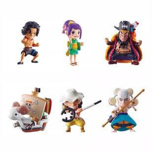 包邮 现货 万代 海贼王 Q版 恶魔果实 扭蛋 第七海战 艾斯 雷神