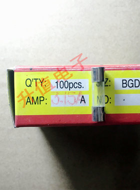 快断彩电保险管丝5X20 F 1A 2A 3A 3.15A 4A 5A 6.3A 8A 10A 250V