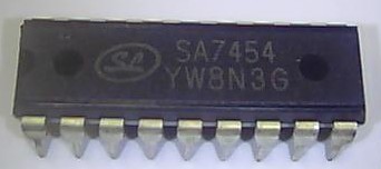 全新原裝SA7454液晶彩电伴音输出放大器