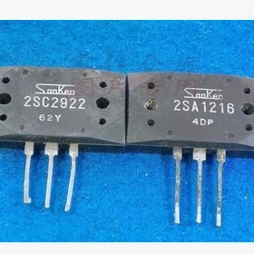 原装正品拆机 2SA1216 2SC2922音频功放对管一对12元