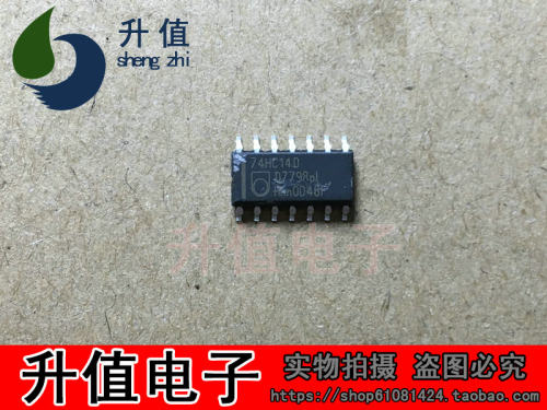 74HC14D 六反相施密特触发器 SOP-14