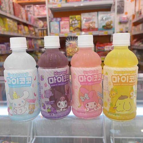 韩国三丽鸥库洛米椰果味饮料