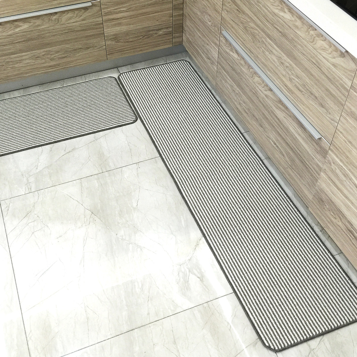 山花长条脚垫家用卧室垫子地垫地毯床边门垫进门防滑地板垫可定制