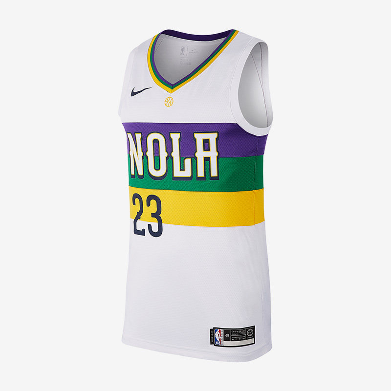 Nike/耐克正品新款透气男子篮球23号运动背心球衣AJ4628-101