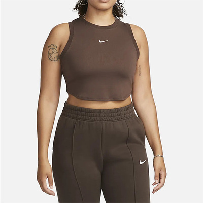 耐克正品女子短款休闲背心