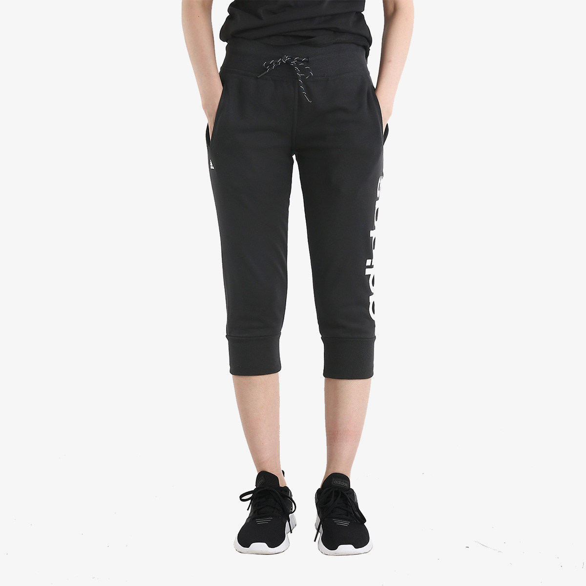 Adidas/阿迪达斯正品 夏季新款 女子休闲运动训练七分裤AJ4586