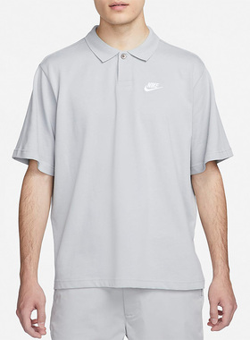 Nike/耐克正品新款男子运动翻领休闲透气休闲短袖DX0618-077