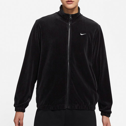Nike/耐克正品春新款女子运动休闲灯芯绒立领夹克外套 DO2920-010