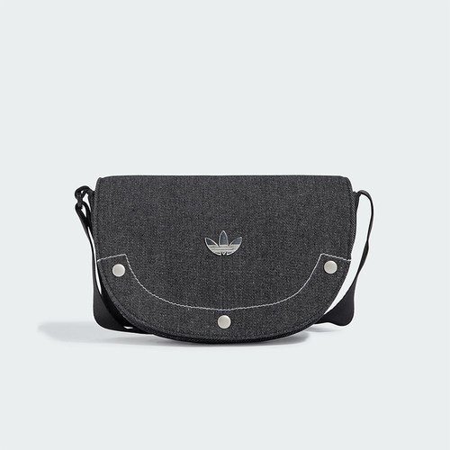 阿迪达斯女士复古时尚运动单肩包