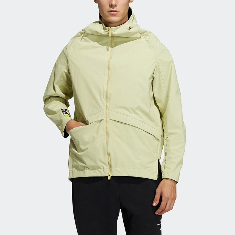 Adidas/阿迪达斯正品春新款男子连帽梭织运动休闲夹克 GL8674