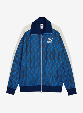 Puma/彪马正品春季新款男士拉链针织舒适运动休闲外套621843-47