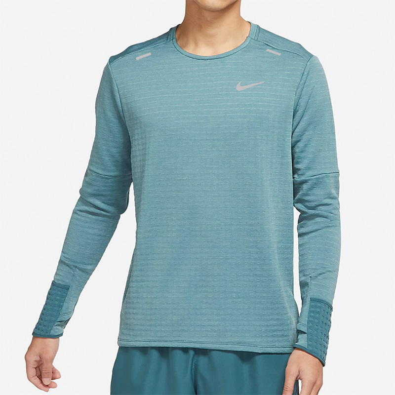 耐克男子加绒保暖跑步上衣