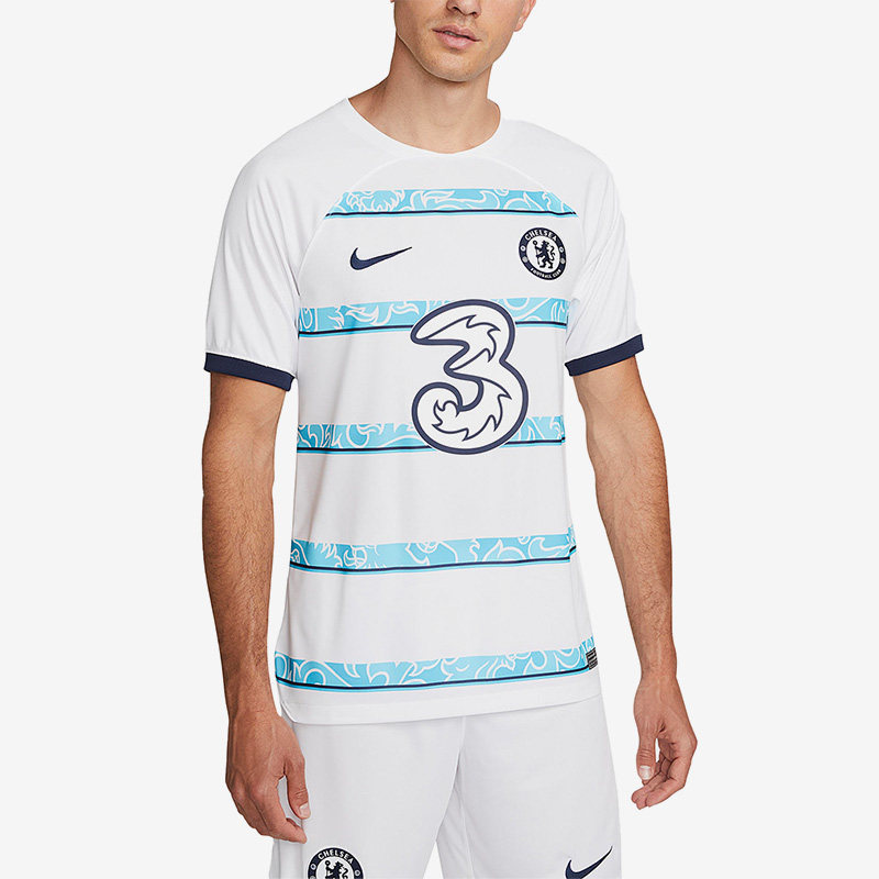 Nike/耐克正品22-23英超切尔西客场男子足球T恤球衣DM1834-101