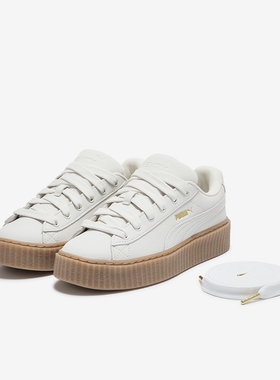 Puma/彪马正品新款男女款蕾哈娜松糕稳固耐磨板鞋396813-03