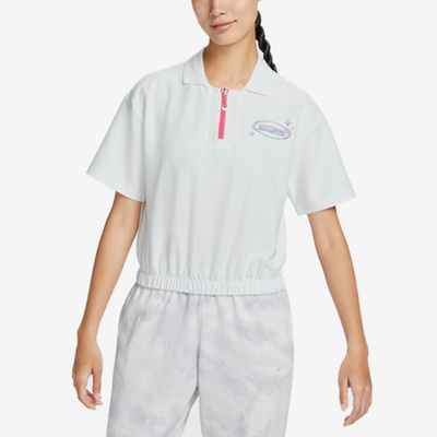 Nike/耐克正品夏季新款女子休闲透气翻领POLO衫FN3707-121