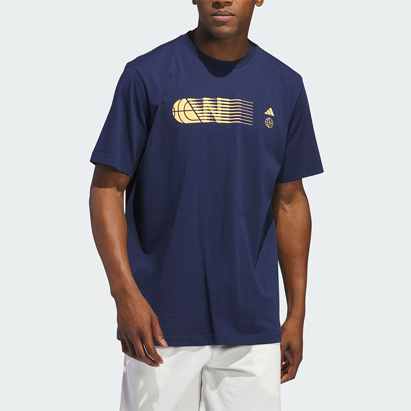 Adidas/阿迪达斯正品WWH STORY TEE 男士篮球运动短袖IN6380