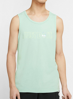 Nike/耐克正品休闲SPORTSWEAR男子圆领运动背心 CT6882-321