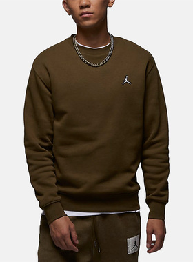 Nike/耐克正品新款Air Jordan男子运动加绒圆领卫衣FB7656-361