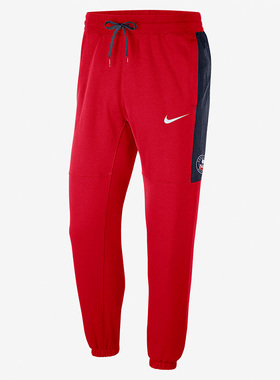 Nike/耐克正品布鲁克林篮网队男子篮球训练起绒运动裤 DC0897-657