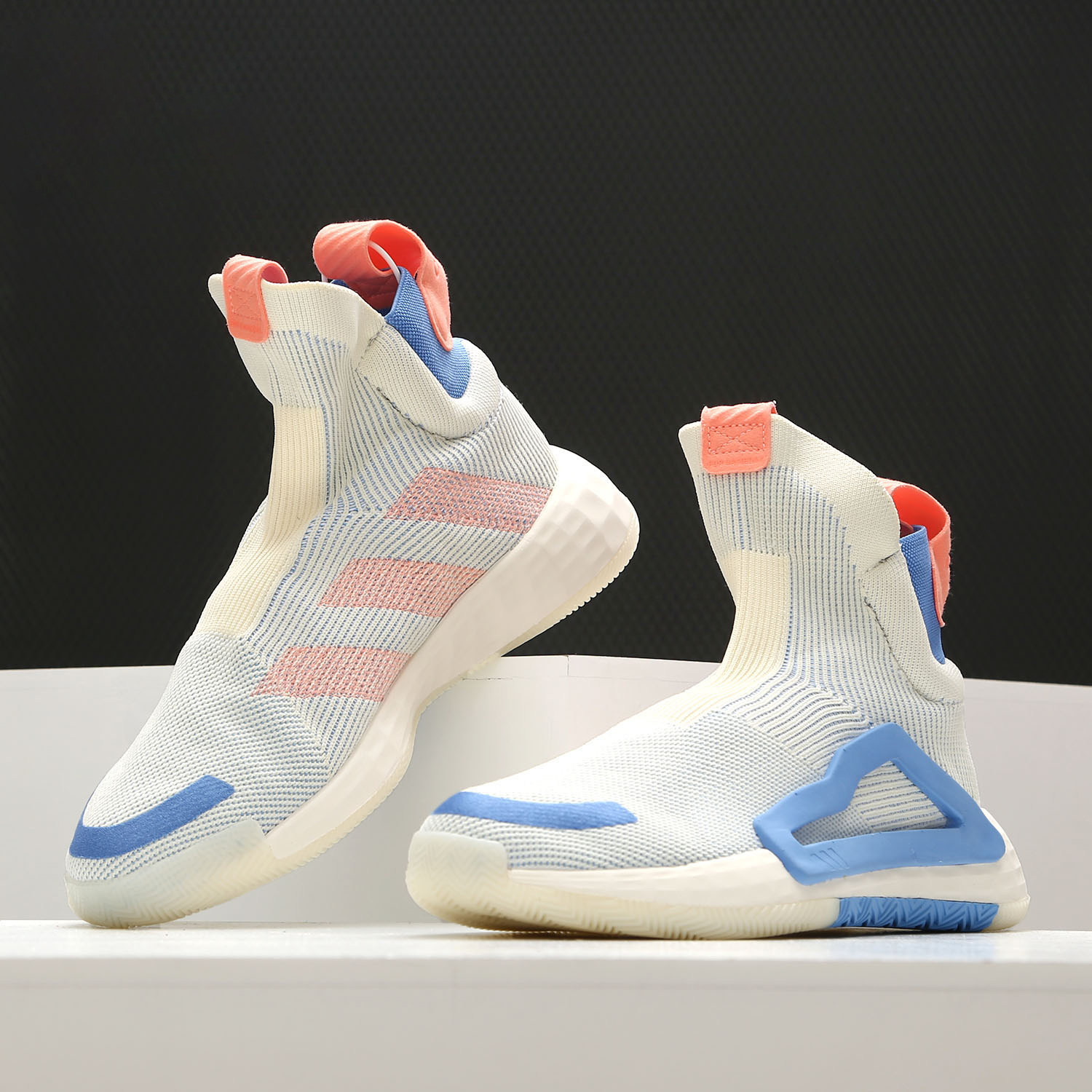 Adidas/阿迪达斯正品 男子休闲运动高帮袜套式篮球鞋 F36282
