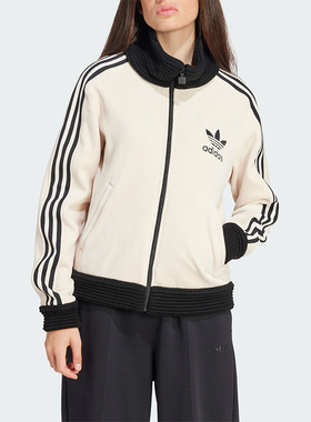 Adidas/阿迪达斯正品BBR TT LUXE 女士舒适运动夹克外套IY2910