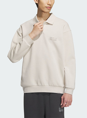 Adidas/阿迪达斯正品VERBIAGE POLOLS 男士长袖POLO衫IS7420