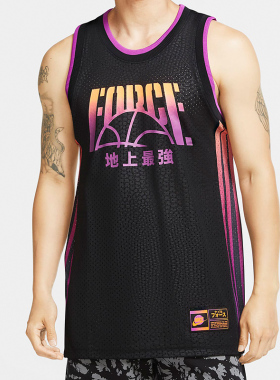NIKE/耐克正品夏季新款 KMA 男子训练运动篮球球衣 CU1730