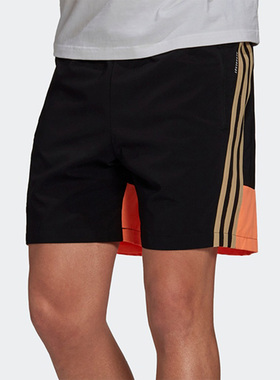 Adidas/阿迪达斯正品夏季新款男子户外运动训练短裤GL5676