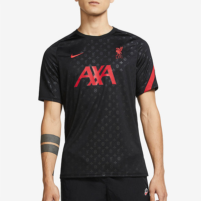 耐克男子运动时尚训练足球短袖