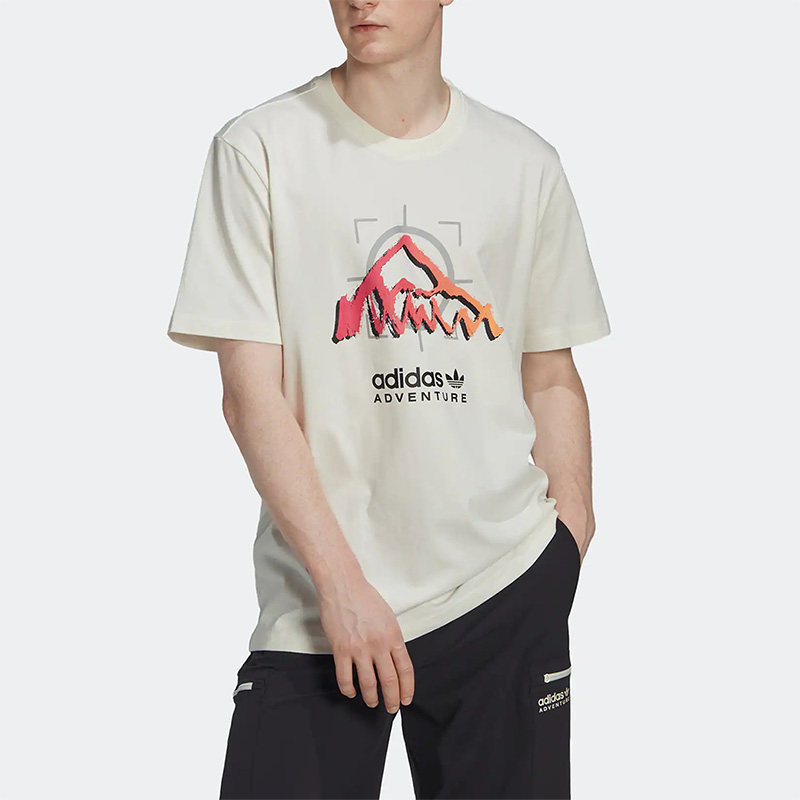 阿迪达斯正品短袖男子T恤