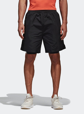 Adidas/阿迪达斯正品新款男子梭织透气训练运动短裤CF1761