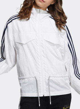 Adidas/阿迪达斯正品Neo  新款女子时尚运动休闲夹克HA1166