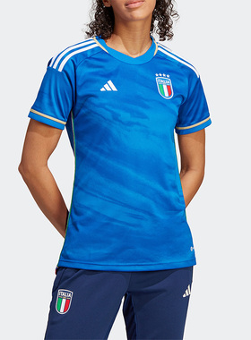 Adidas/阿迪达斯正品春季女子球迷版主场足球球衣短袖HT1613