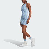 TIGHT女子运动露背连衣裙IU0648 DRESS Adidas 阿迪达斯正品
