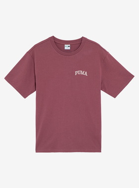 Puma/彪马正品夏季新款简约透气男士运动圆领短袖T恤630352-96