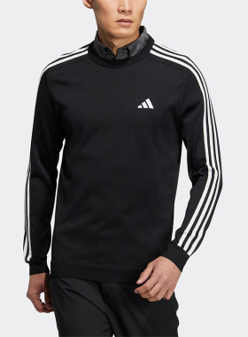 Adidas/阿迪达斯正品3 LS SWEATER 男子运动圆领卫衣HZ9223