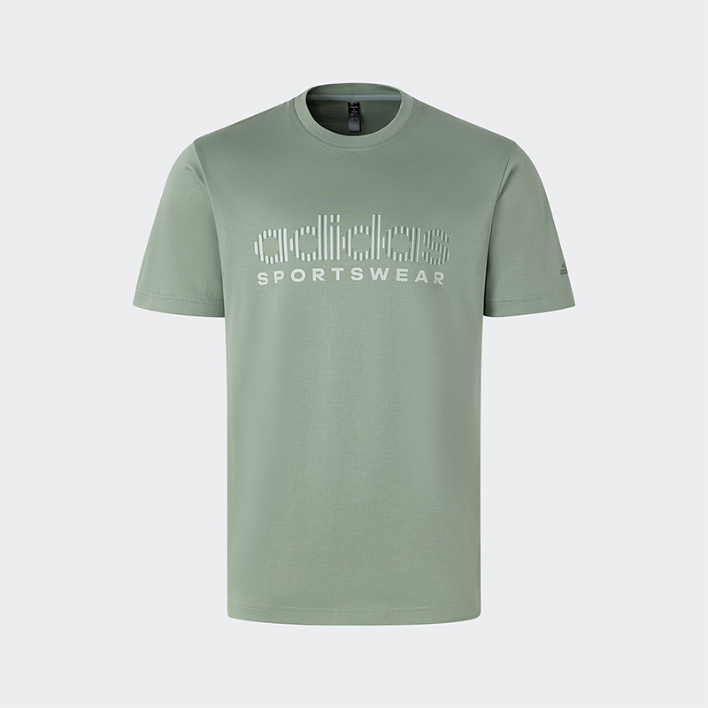 阿迪达斯男女运动休闲短袖