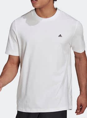 Adidas/阿迪达斯正品 夏季新款运动休闲男子短袖T恤 GR4080