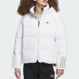 女子时尚 新款 保暖连帽运动羽绒服IL8935 阿迪达斯正品 Adidas