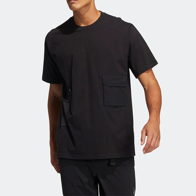 阿迪达斯正品男子运动T恤