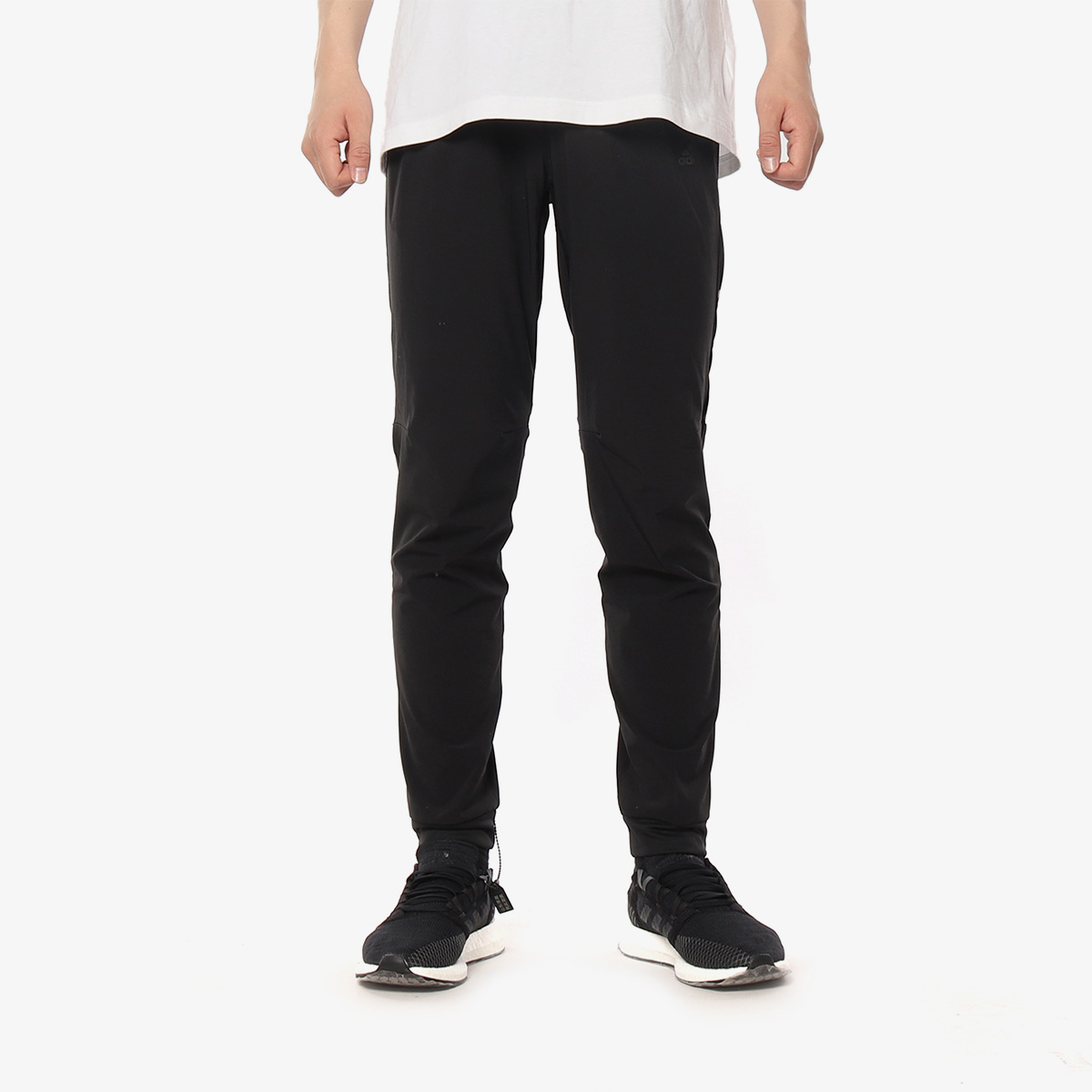 梭织薄款收口小脚长裤