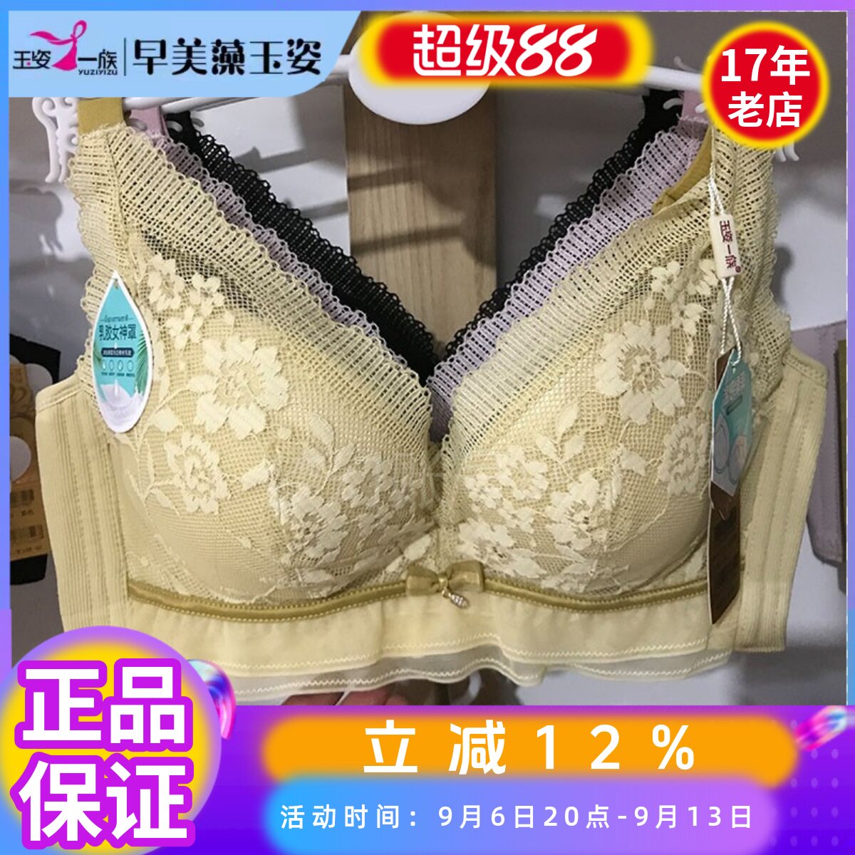 玉姿一族小胸显大无钢圈聚拢性感